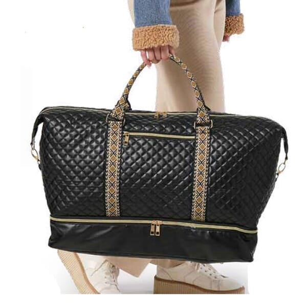Quilted Trolley Tote - 996-E131