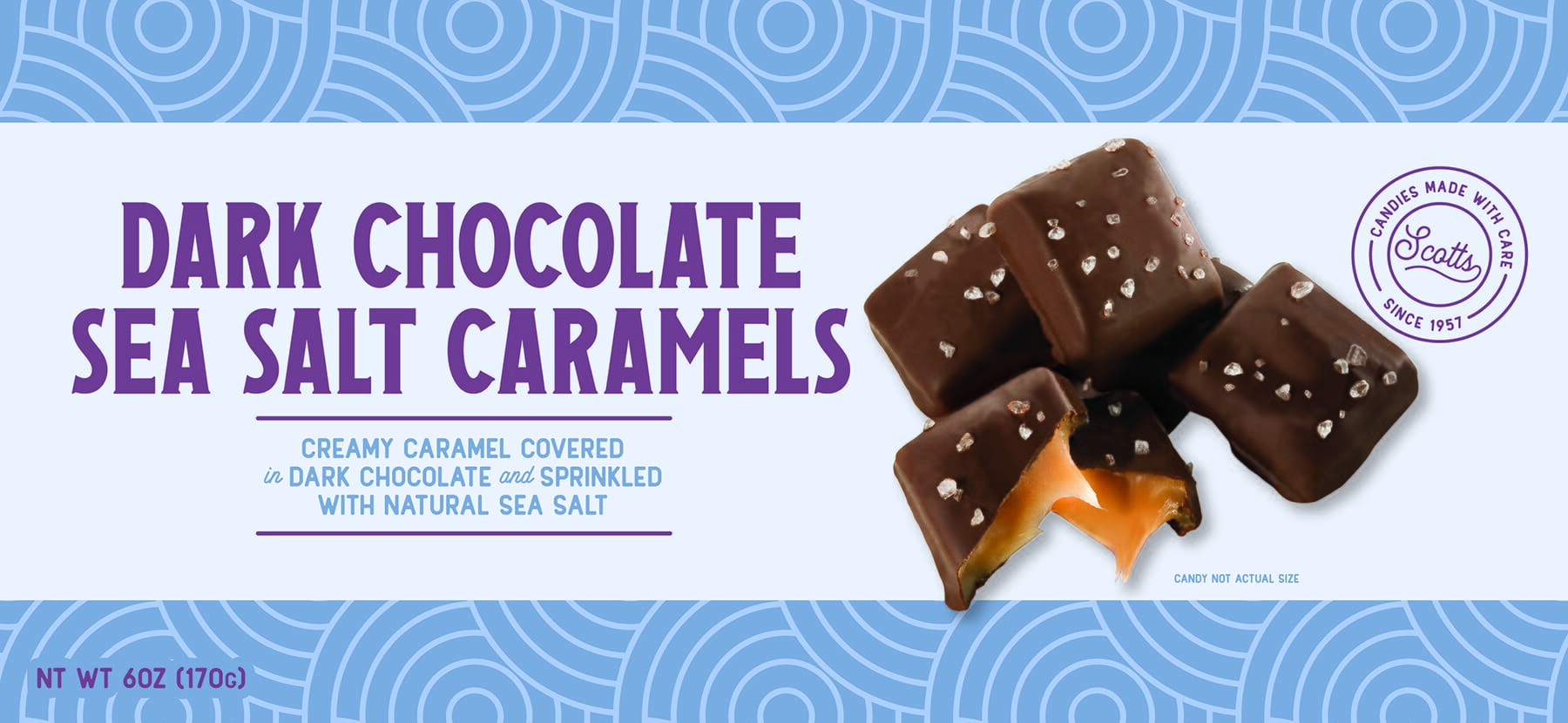 Chocolates Snacks Dark Chocolate Sea Salt Caramels   343 3 