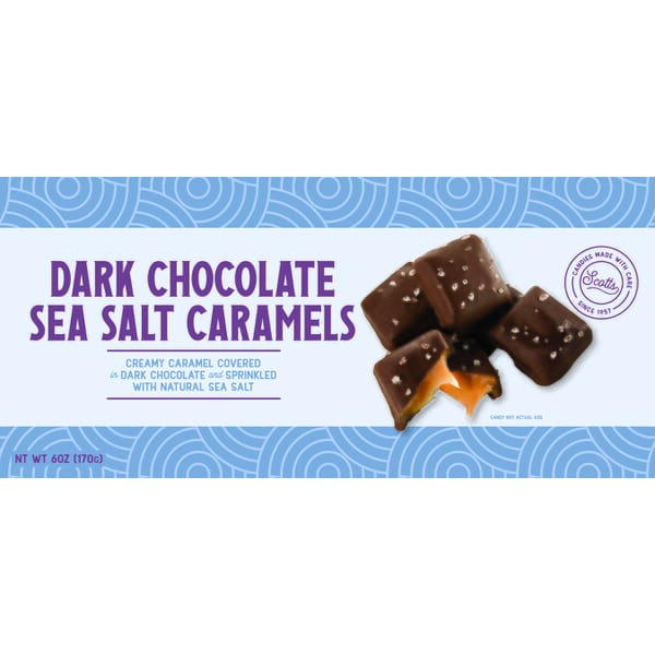 Dark Chocolate Sea Salt Caramels - 112-343