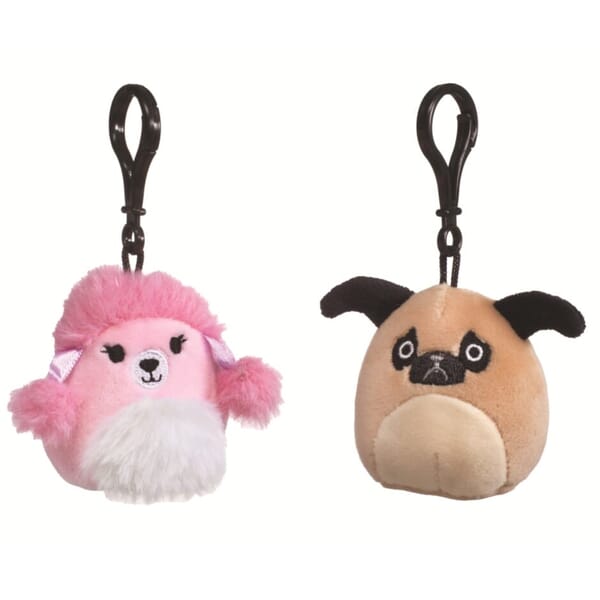 Smushy Pug &amp; Poodle Backpack Buddies - 996-E107