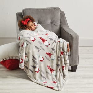 Cozy Gnomes Throw Blanket