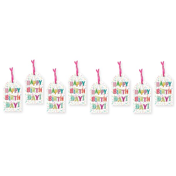 Happy Birthday Gift Tags - 897-393