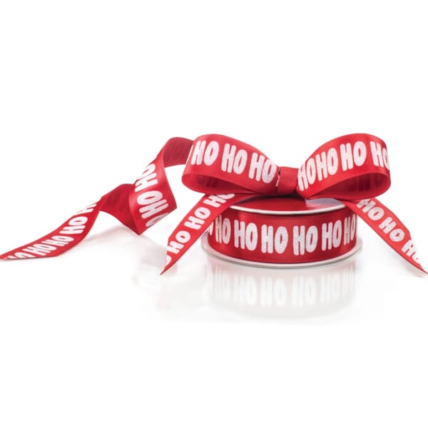Ho Ho Ho Decorative Ribbon - 996-E137
