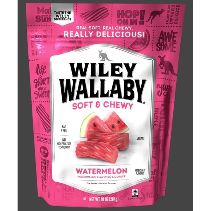 Wiley Wallaby Watermelon Licorice - 112-487