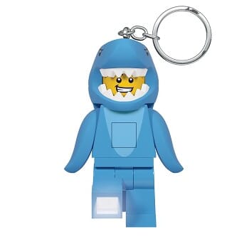 LEGO Shark Suit Guy Keychain Light