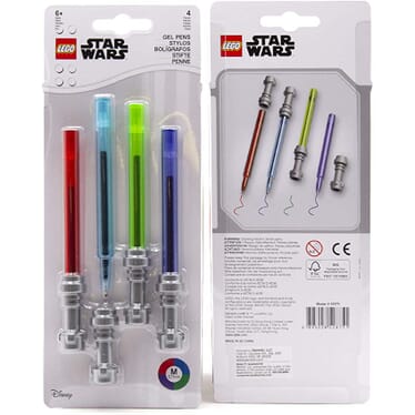 LEGO Star Wars Lightsaber Gel Pen Set