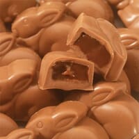 Milk Chocolate Caramel Filled Bunny Smidgens