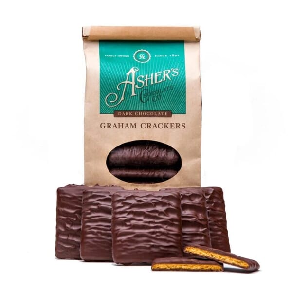 Asher's Dark Chocolate Graham Crackers - 897-359