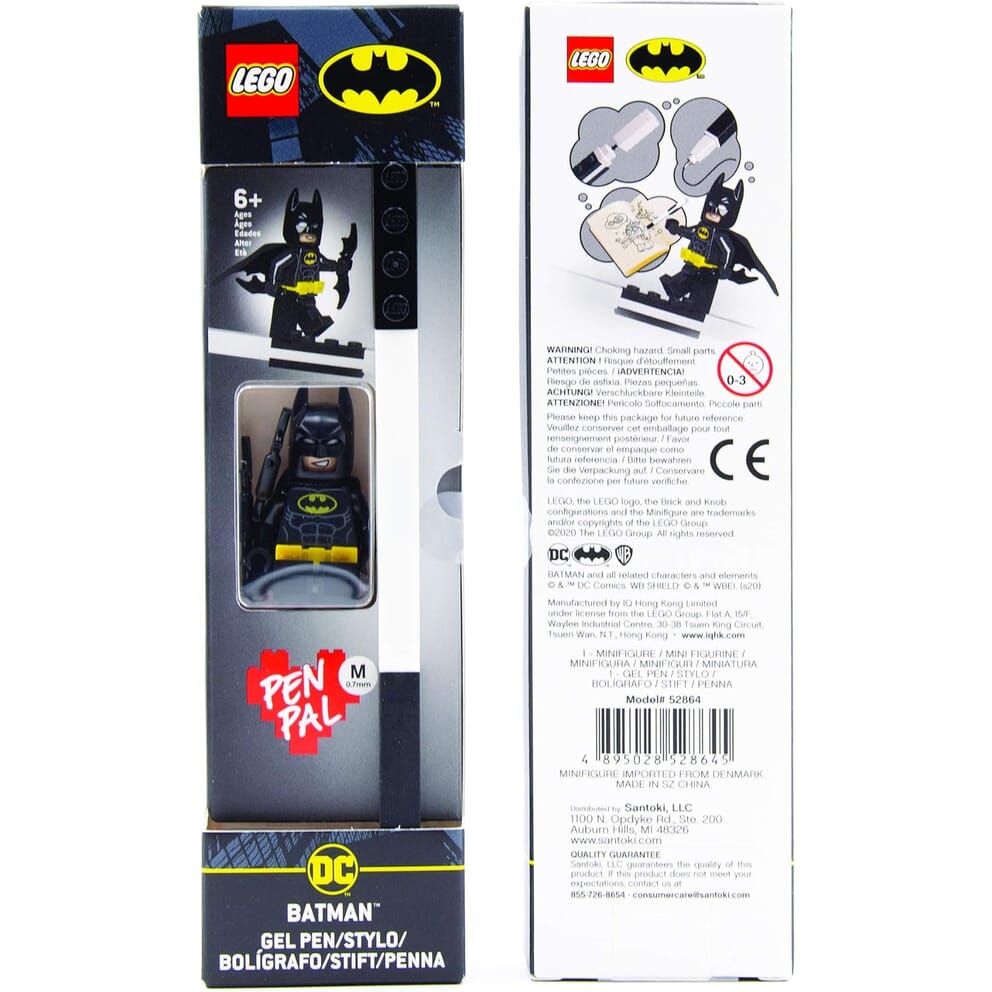 LEGO Gel Pen with Batman Minifigure - 995-980L