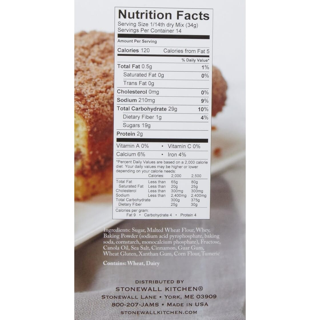 Cinnamon Swirl Quick Bread Mix - 993-E112