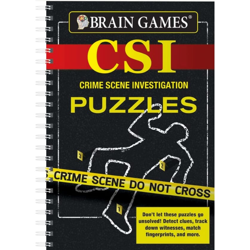 CSI Brain Games Puzzles - 996-E099