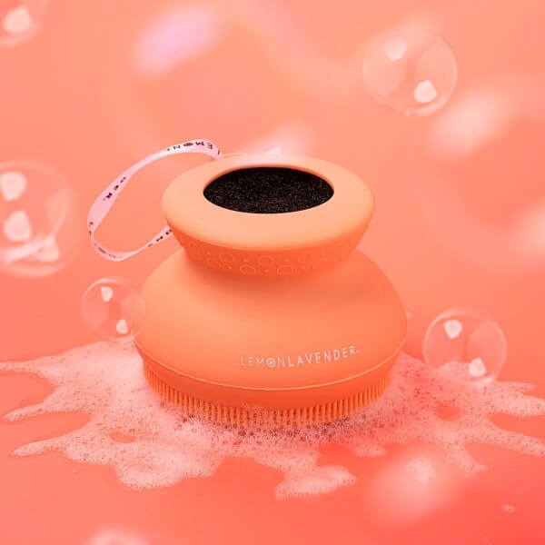 Lemon Lavender Silicone Body Scrubber - 996-E132