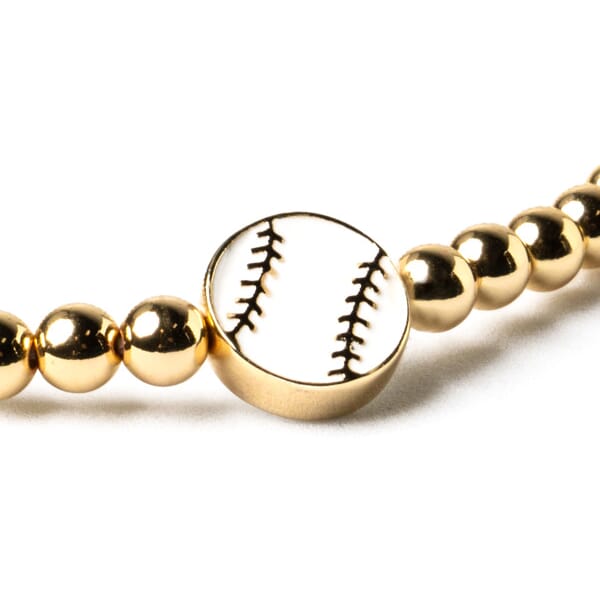 Soul Stacks Bracelet Bar- Baseball - 996-E196