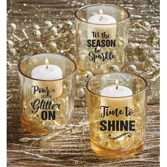 Time To Shine Votive Holders