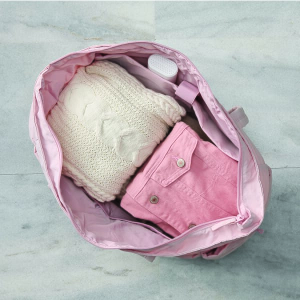 Pink Puffy Duffel - 206-396
