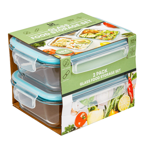 Glass Food Storage Set - 996-E198