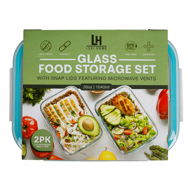 Glass Food Storage Set - 996-E198