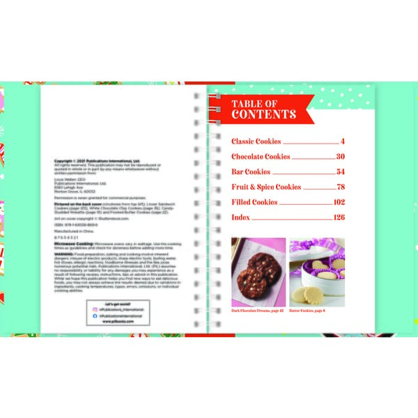 Holiday Cookies Cookbook - 996-E129