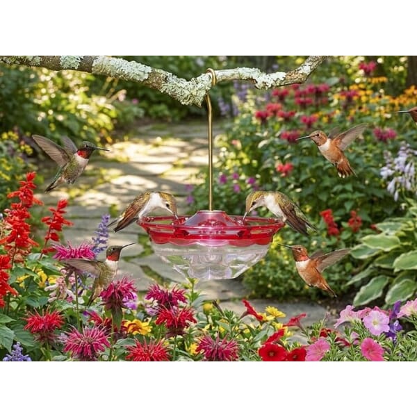 Hummblossom Hummingbird Feeder - 998-702