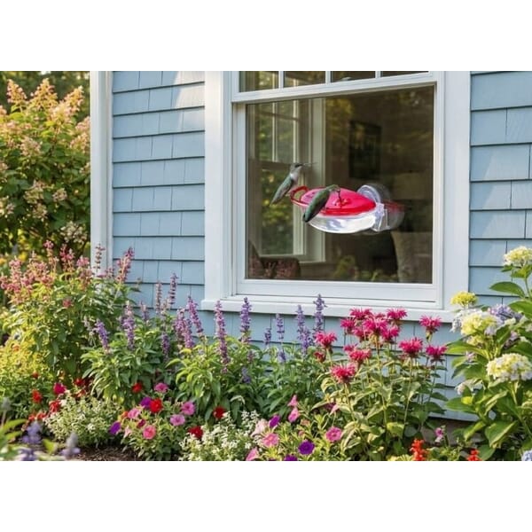 The Gem Hummingbird Window Feeder - 998-701