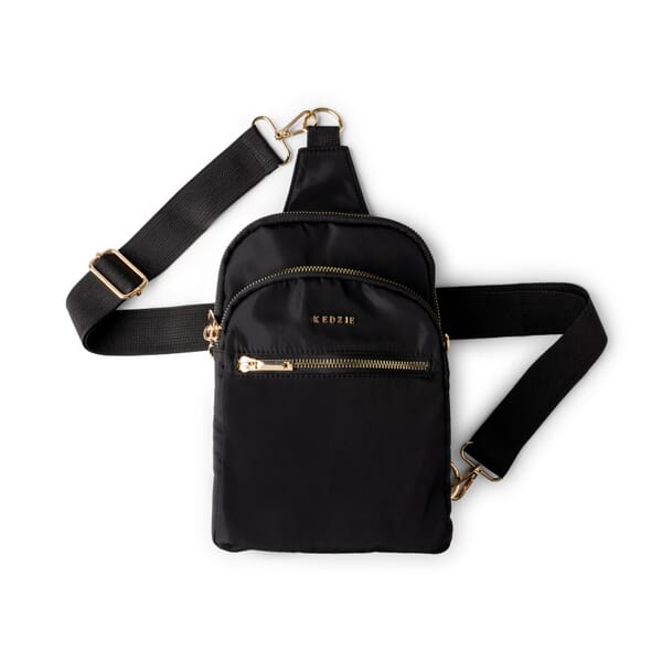 Kedzie Black Roundtrip Convertible Sling - 996-E145