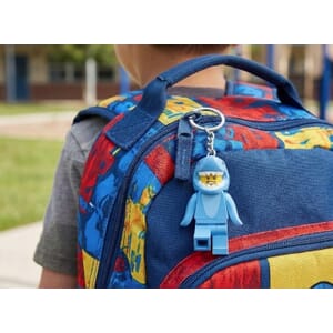 LEGO Shark Suit Guy Keychain Light