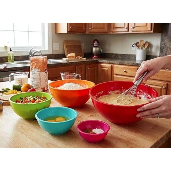 Colorful Mixing Bowls - 996-E221